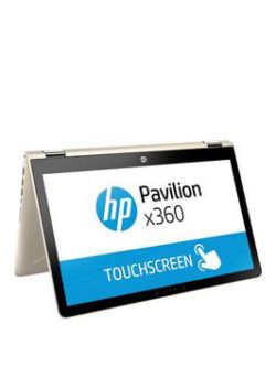 Hp Pavilion X360 15-Br018Na Intel&Reg; Pentium&Reg;, 4Gb Ram, 1Tb Hard Drive 15.6In Touchscreen 2 In 1 Laptop - Gold - Laptop With Microsoft Office 365 Home